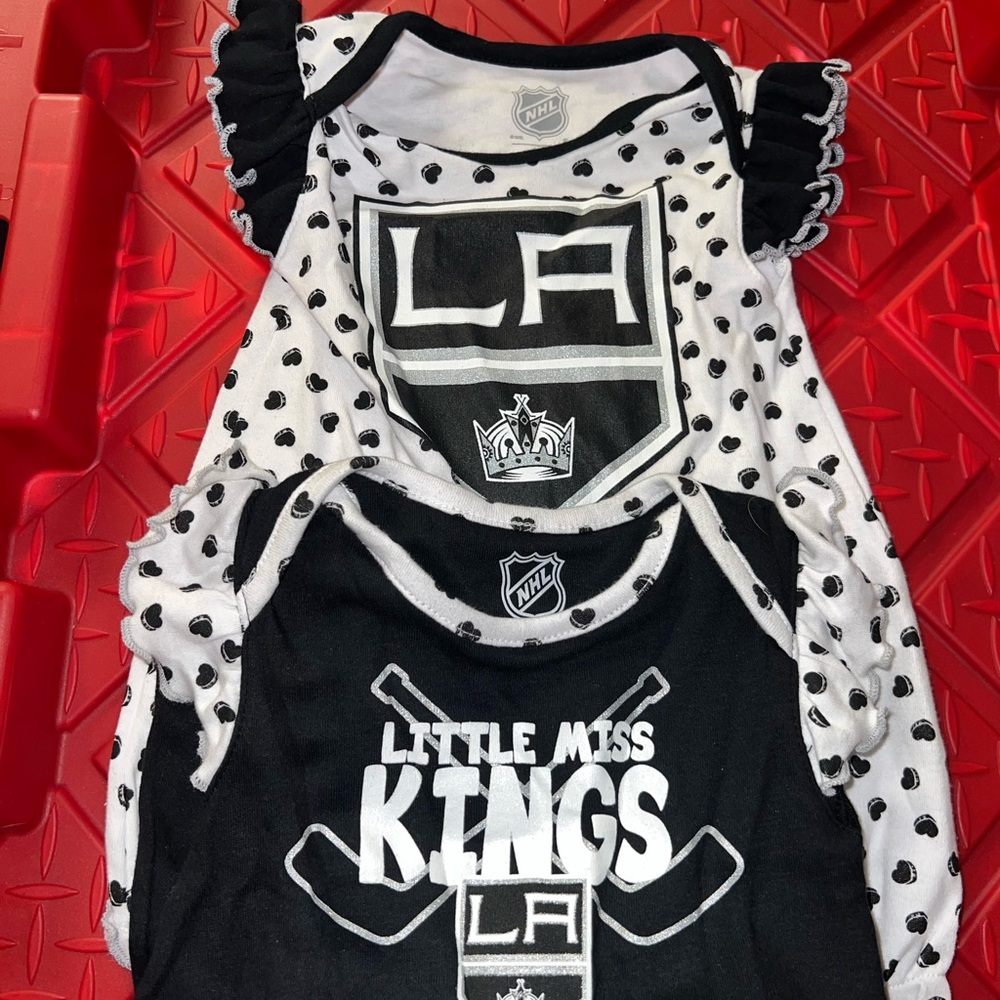 NHL Baby Onesie in Black and White